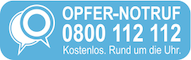 Opfer-Notruf - 0800 112 112